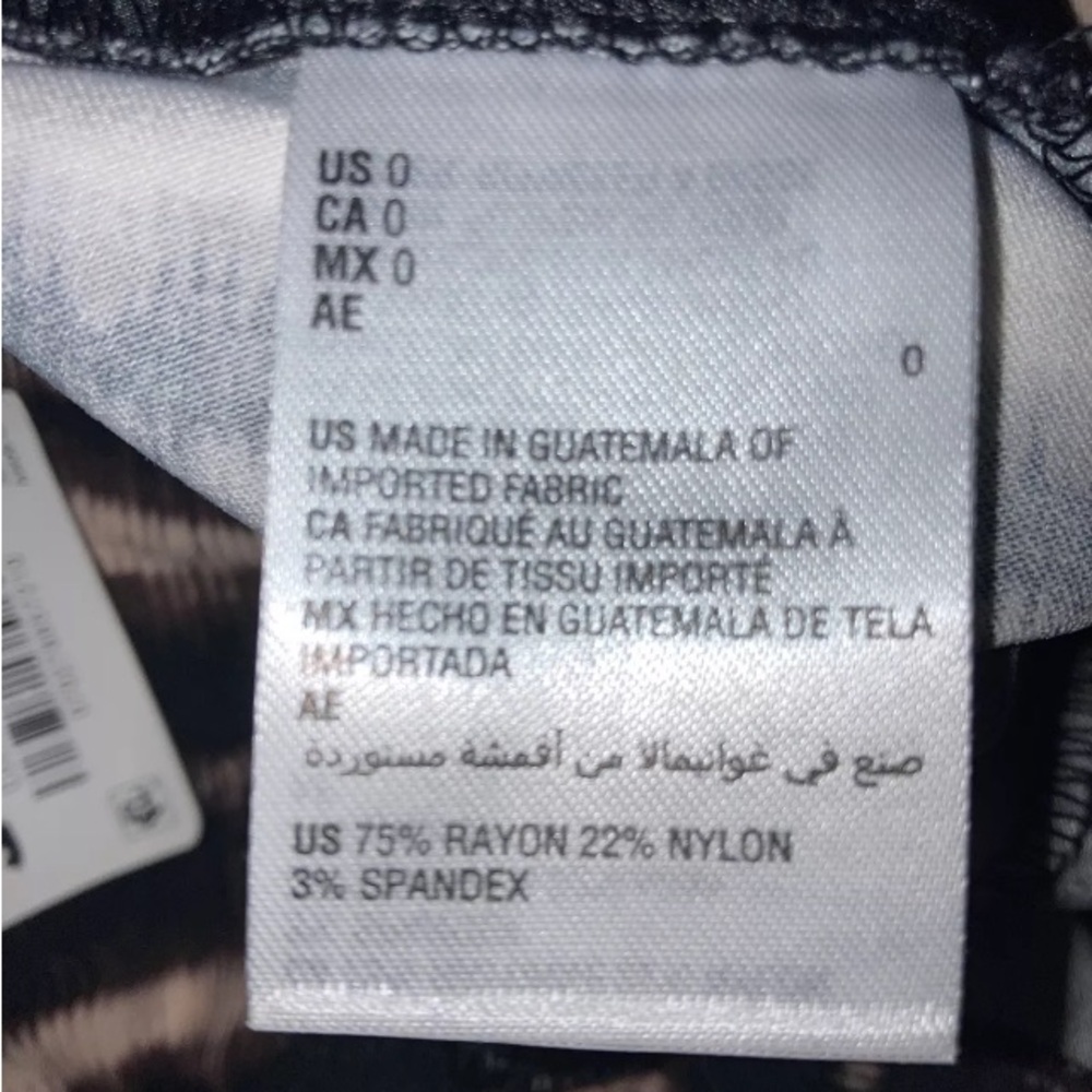INC International Concepts Inc Tribal Print Capri Cropped Pants Women’s 0 New - Picture 7 of 10